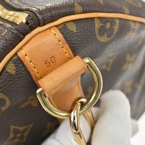 LOUIS VUITTON Keepall Bandouliere 50 Travel Hand Bag Monogram BN - Picture 15 of 15